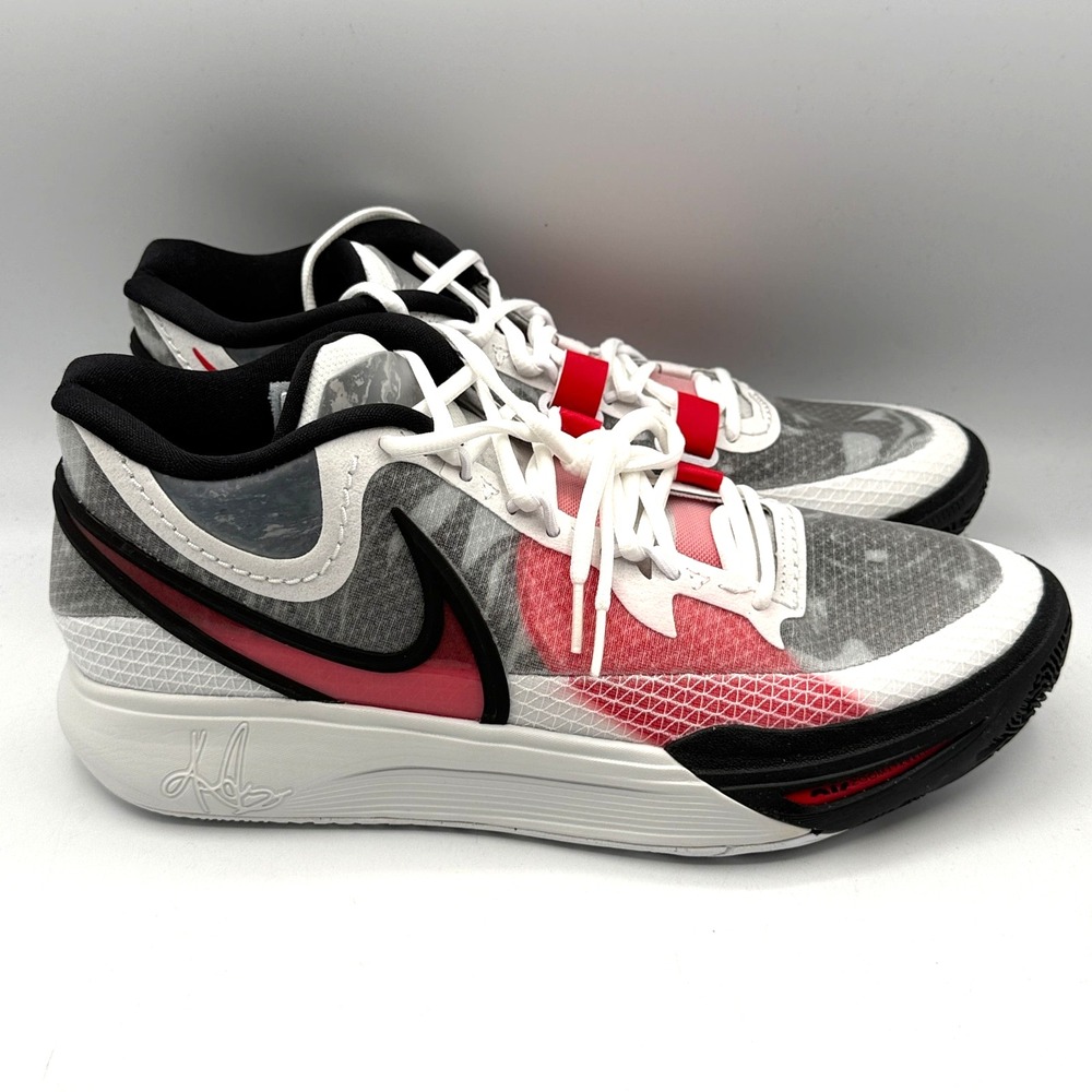 Nike Kyrie 8 Shoes Men Size 11.5 Black White Red Basketball DJ6017-100
